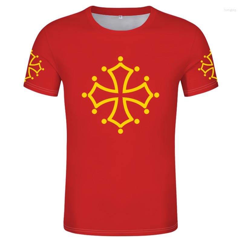 Men's T Shirts Midi Pyrenees Shirt Free Custom Made Name Number Mediodia Pirineos T-shirt Mieidia Print Flag Word French Toulouse Pau, Style 3
Men's T Shirts Midi Pyrenees Shirt Free Custom Made Name Number Mediodia Pirineos T-shirt Mieidia Print Flag Word French Toulouse Pau, Style 3