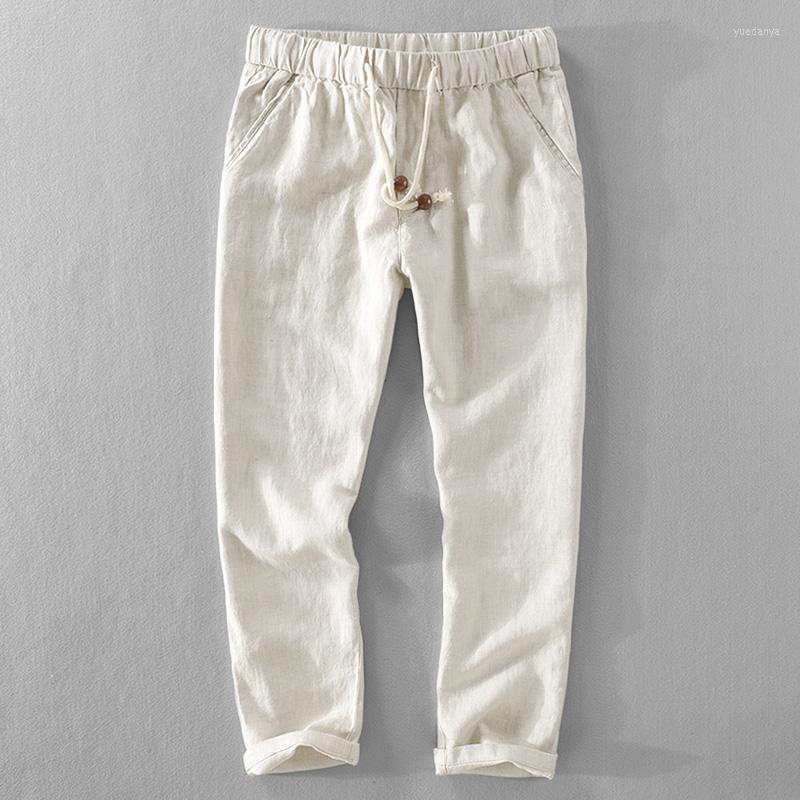 Men's Pants Men's Linen Ankle-length Loose Leisure Flax Men Brand Fashion Breathable Trousers Mens -40 Size Pantalone, Gray
Men's Pants Men's Linen Ankle-length Loose Leisure Flax Men Brand Fashion Breathable Trousers Mens -40 Size Pantalone, Gray