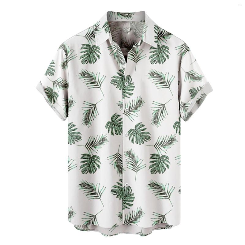 Men's Casual Shirts Mens Green Leaves Printed Hawaiian Summer Short Sleeve Button Down Beach Shirt For Man Vacation Loose Fit
Men's Casual Shirts Mens Green Leaves Printed Hawaiian Summer Short Sleeve Button Down Beach Shirt For Man Vacation Loose Fit