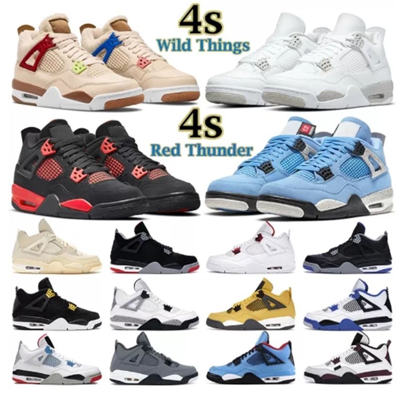 Shoe Jordon Basketball Shoes 4s Men Women Jumpman 4 Red Thunder Wild Things University Blue White Oreo Bred Tour Yellow Paris Green Glow, Select shoe size
Shoe Jordon Basketball Shoes 4s Men Women Jumpman 4 Red Thunder Wild Things University Blue White Oreo Bred Tour Yellow Paris Green Glow, Select shoe size
