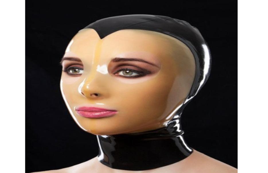 Black Red Latex mask with transparent face Latex Hoods Back Zipped mask costumes props7369879
Black Red Latex mask with transparent face Latex Hoods Back Zipped mask costumes props7369879