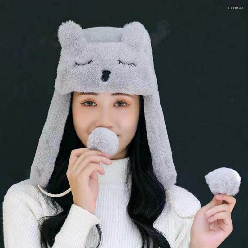 Berets Pretty Bomber Hat Fuzzy Faux Fur Trooper Fall Winter Girls Riding Earflap Cap, Black
Berets Pretty Bomber Hat Fuzzy Faux Fur Trooper Fall Winter Girls Riding Earflap Cap, Black