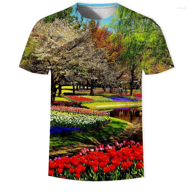 Men' T Shirts Nature/Landscape Flower T-shirt Summer Leisure Natural Scenery Full Version 3D Cool Man Printing, 13
Men' T Shirts Nature/Landscape Flower T-shirt Summer Leisure Natural Scenery Full Version 3D Cool Man Printing, 13