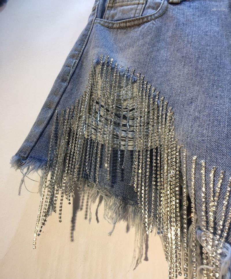 Women' Shorts Tassel Ripped Rhinestone Chain Denim Women 2022 Summer High Waist Slim Jean Straight Short Pants Street, Blue
Women' Shorts Tassel Ripped Rhinestone Chain Denim Women 2022 Summer High Waist Slim Jean Straight Short Pants Street, Blue