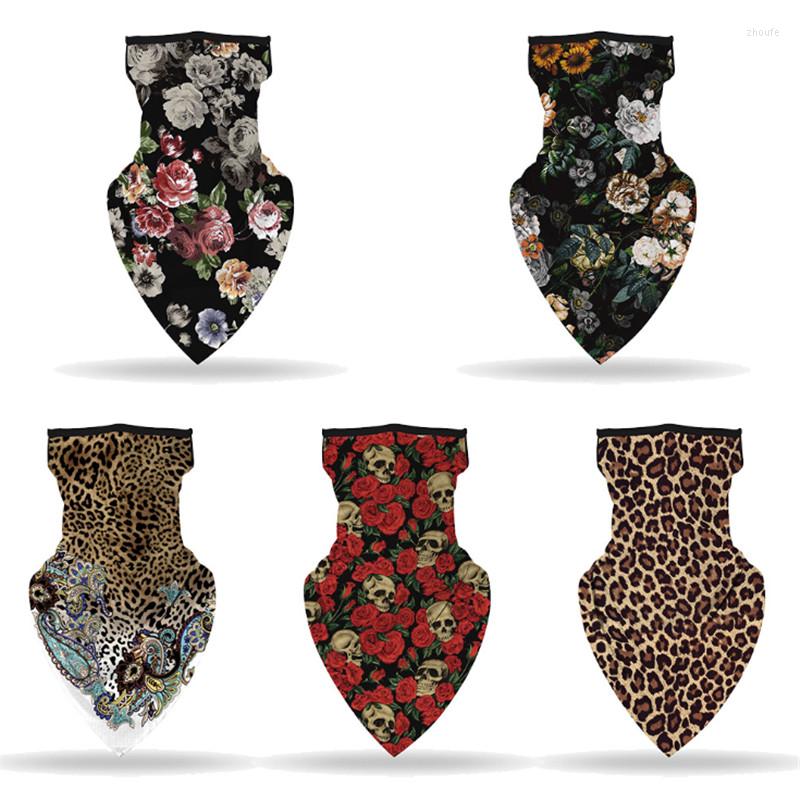 Scarves Leopard Floral Print Bandana Anti-Ultraviolet Protection Face Cover Sunblock Scarf Outdoor Headwear Neck Gaiter With Ear Loops
Scarves Leopard Floral Print Bandana Anti-Ultraviolet Protection Face Cover Sunblock Scarf Outdoor Headwear Neck Gaiter With Ear Loops