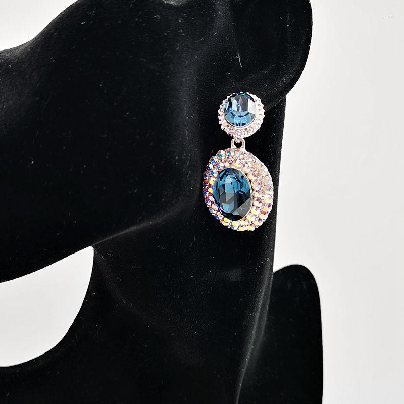 Stud Earrings 925 Sterling Silver Pin Women Luxury Bling Australia Crystals Earring Party Banquet Jewelry
Stud Earrings 925 Sterling Silver Pin Women Luxury Bling Australia Crystals Earring Party Banquet Jewelry