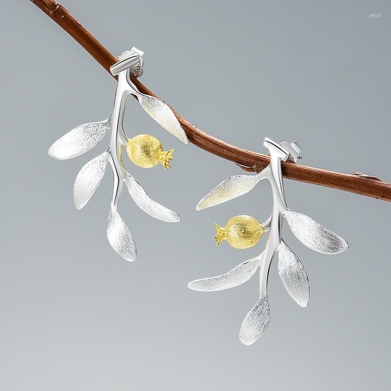 Dangle Earrings Sterling Silver 925 Drop For Women Pomegranate Fruits Leaves Anti Allergy 925S Jewelry Gifts
Dangle Earrings Sterling Silver 925 Drop For Women Pomegranate Fruits Leaves Anti Allergy 925S Jewelry Gifts