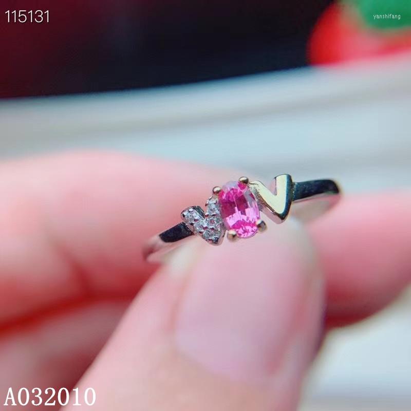 Cluster Rings KJJEAXCMY Fine Jewelry 925 Sterling Silver Inlaid Natural Pink Sapphire Ring Lovely Girl's Support Test
Cluster Rings KJJEAXCMY Fine Jewelry 925 Sterling Silver Inlaid Natural Pink Sapphire Ring Lovely Girl's Support Test