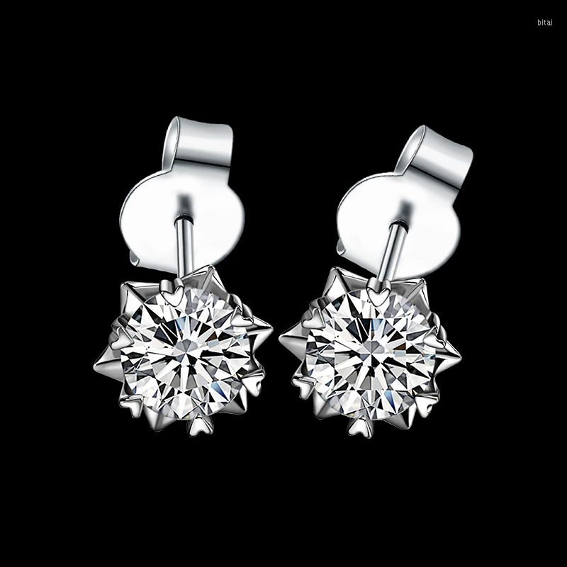 Stud Earrings Moissanite Snowflake 1ct 1.5ct Diamond For Women Girls Birthday Gift 925 Sterling Silver
Stud Earrings Moissanite Snowflake 1ct 1.5ct Diamond For Women Girls Birthday Gift 925 Sterling Silver
