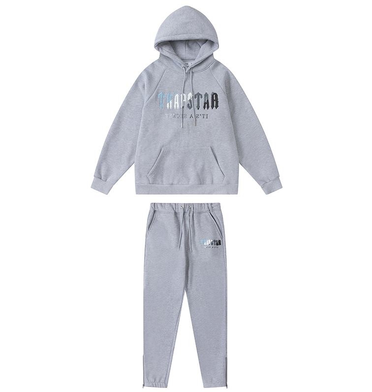 hoodie Trapstar full tracksuit rainbow towel embroidery decoding hooded sportswear men and women sportswear suit zipper trousers Size S- Plush
hoodie Trapstar full tracksuit rainbow towel embroidery decoding hooded sportswear men and women sportswear suit zipper trousers Size S- Plush