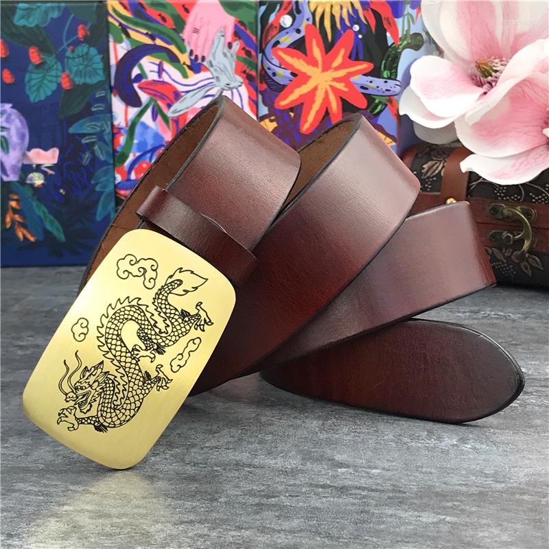 Belts Brass Buckle Genuine Leather Belt Male Mens Luxury Ceinture Yellow Cowboy Jeans Men' 95-130CM MBT0017, Black
Belts Brass Buckle Genuine Leather Belt Male Mens Luxury Ceinture Yellow Cowboy Jeans Men' 95-130CM MBT0017, Black