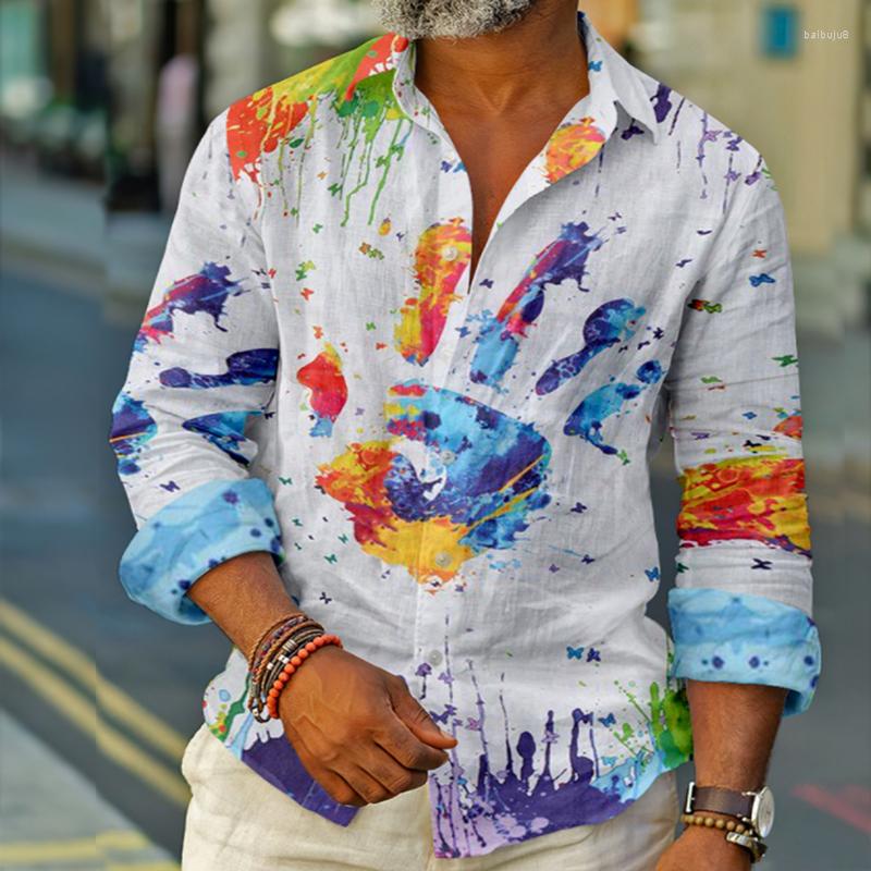 Men' Casual Shirts Men' Hip Hop Fashion Graffiti Print Long Sleeve Top Single-Breasted Shirt 2022 Summer Autumn Men Clothes, Ttb4-70
Men' Casual Shirts Men' Hip Hop Fashion Graffiti Print Long Sleeve Top Single-Breasted Shirt 2022 Summer Autumn Men Clothes, Ttb4-70