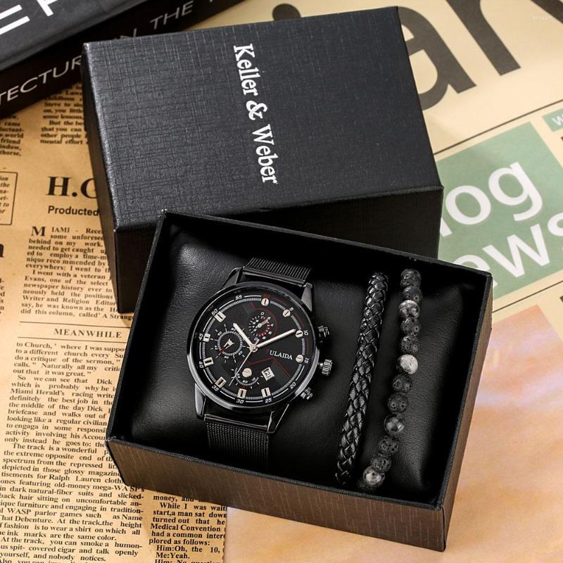 Wristwatches Men Watch Top Gift Set In Box Quartz Wristwatch With Calendar To Practical Anniversary Gifts Montre Pour Hommes, Gift set a
Wristwatches Men Watch Top Gift Set In Box Quartz Wristwatch With Calendar To Practical Anniversary Gifts Montre Pour Hommes, Gift set a