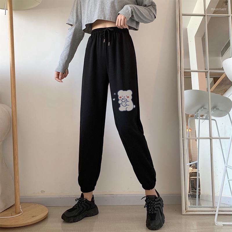 Women' Pants Korean Style Drawstring Sweatpants Cartoon Bear Print Harajuku Trousers Streetwear Autumn Womens Fashion -xl Black CDJLFH, 30903-black
Women' Pants Korean Style Drawstring Sweatpants Cartoon Bear Print Harajuku Trousers Streetwear Autumn Womens Fashion -xl Black CDJLFH, 30903-black