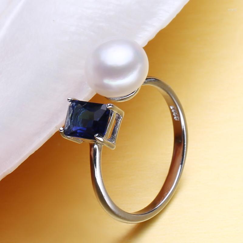 Cluster Rings 2022 Created Blue Sapphire Ring Wedding And Engagement For Women Female Pearl Party Jewelry
Cluster Rings 2022 Created Blue Sapphire Ring Wedding And Engagement For Women Female Pearl Party Jewelry