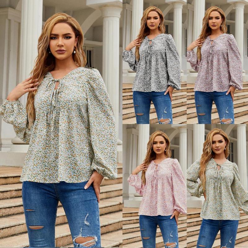 Women' Blouses Women Floral Print Chiffon Shirt Bandage Loose Casual Fashion Long Sleeve V Neck Pullover T-shirt Top Blouse, Green
Women' Blouses Women Floral Print Chiffon Shirt Bandage Loose Casual Fashion Long Sleeve V Neck Pullover T-shirt Top Blouse, Green