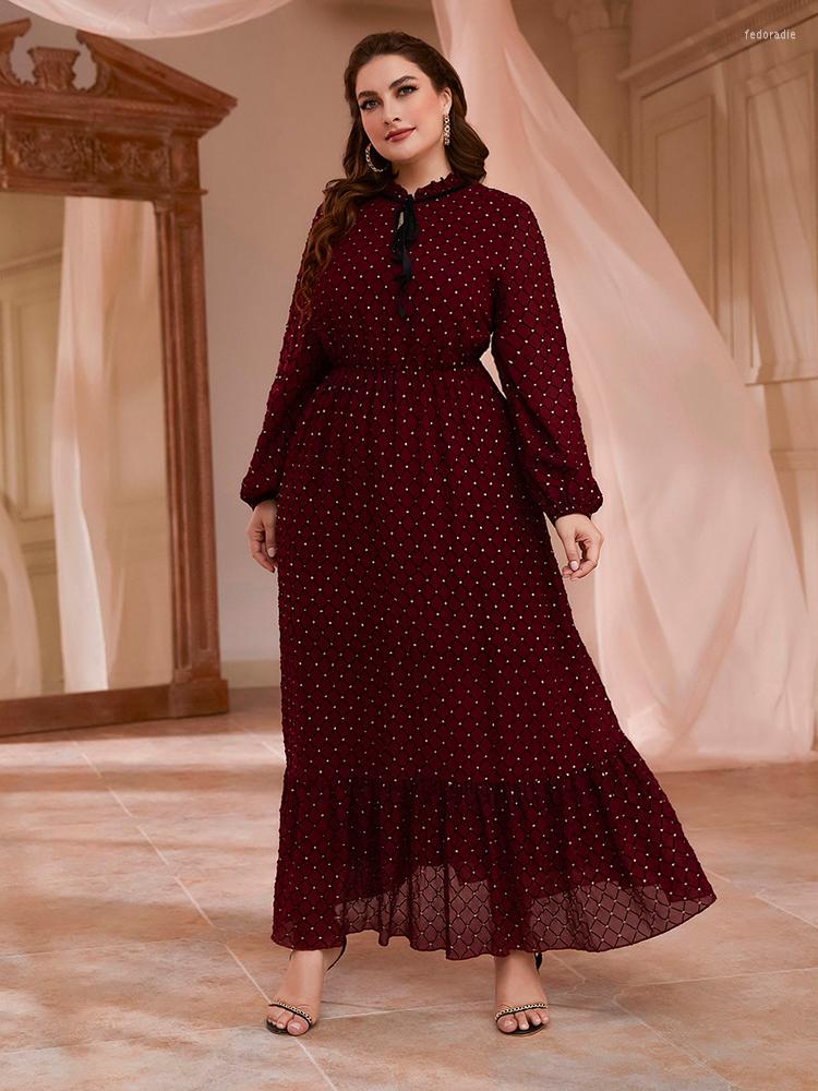 Plus Size Dresses TOLEEN Women Maxi Dress 2022 Spring Autumn Luxury Chic Elegant Long Sleeve Bling Turkey Evening Party Wedding Clothing, Burgundy
Plus Size Dresses TOLEEN Women Maxi Dress 2022 Spring Autumn Luxury Chic Elegant Long Sleeve Bling Turkey Evening Party Wedding Clothing, Burgundy