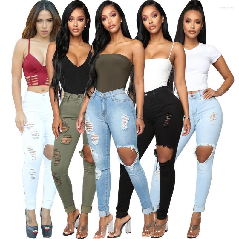 Women' Jeans Distressed Women High Waist Zipper Hole Denim Pant 2022 Summer Workout Activewear Skinny Pencil Pants Elastic Trousers, White
Women' Jeans Distressed Women High Waist Zipper Hole Denim Pant 2022 Summer Workout Activewear Skinny Pencil Pants Elastic Trousers, White