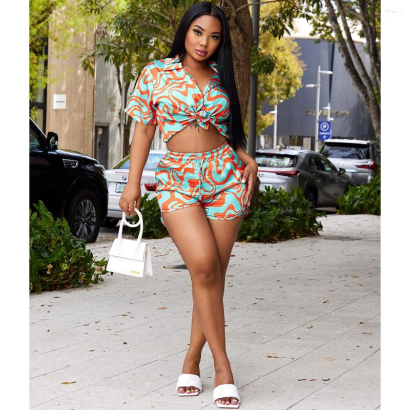 Women' Tracksuits Women 2Pcs Set Fashion Print Shirt Top Casual Lace Up Pants Outfit Boyfriend Style Ladies Suit Collar Blouse Shorts
Women' Tracksuits Women 2Pcs Set Fashion Print Shirt Top Casual Lace Up Pants Outfit Boyfriend Style Ladies Suit Collar Blouse Shorts