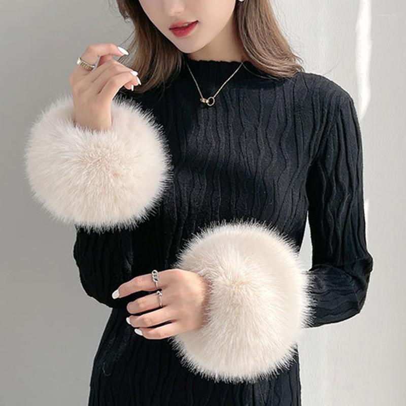 Knee Pads Faux Fur Cuffs For Wrist Winter Warm Women Arm Warmer Elastic Plush Thicken Accessories Sweater Decoration, Black
Knee Pads Faux Fur Cuffs For Wrist Winter Warm Women Arm Warmer Elastic Plush Thicken Accessories Sweater Decoration, Black