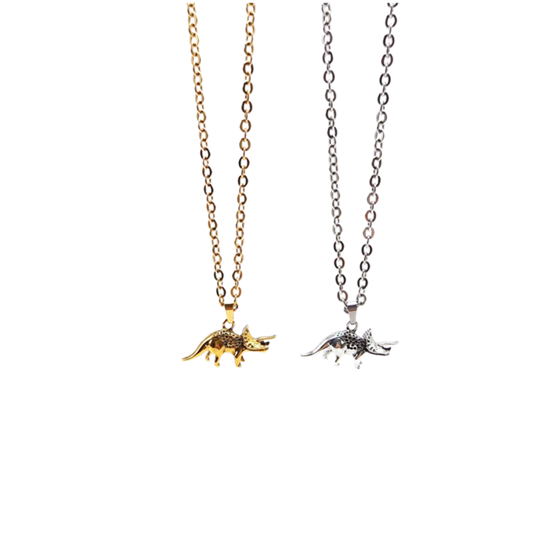 Fashion stereoscopic long horn dinosaur pendant necklaces vintage punk stainless steel sweater chain necklaces jewelry wholes
Fashion stereoscopic long horn dinosaur pendant necklaces vintage punk stainless steel sweater chain necklaces jewelry wholes