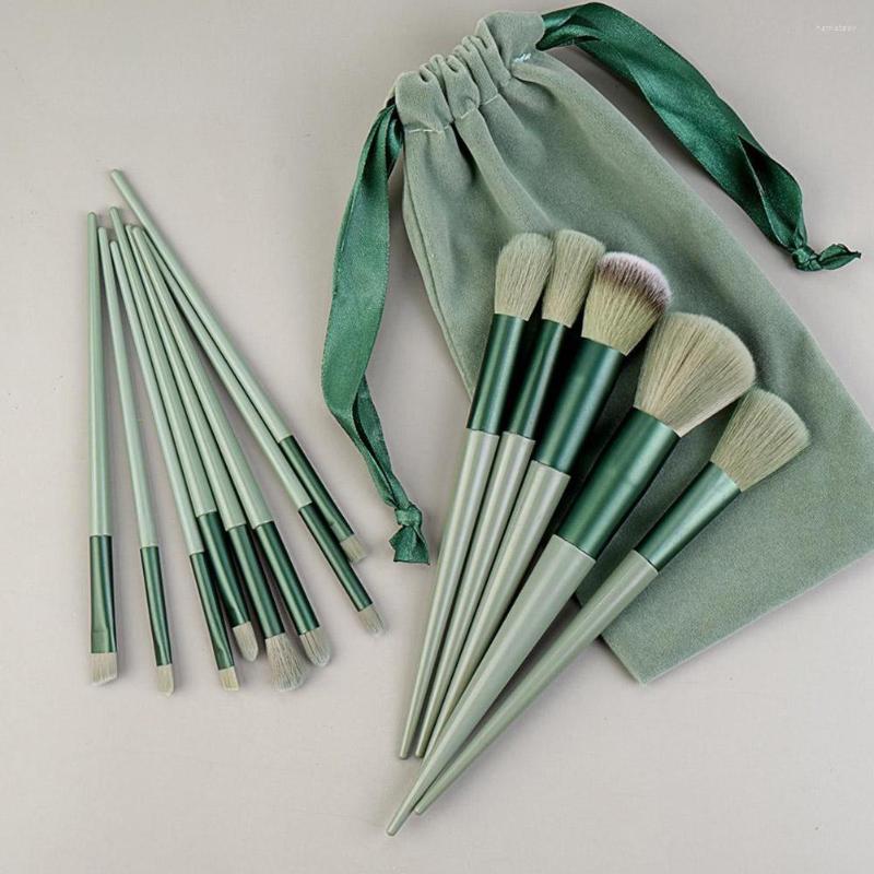 Makeup Brushes 13 Four Seasons Green Beauty Quick-drying Brush Set Super Soft Blush Loose Powder
Makeup Brushes 13 Four Seasons Green Beauty Quick-drying Brush Set Super Soft Blush Loose Powder