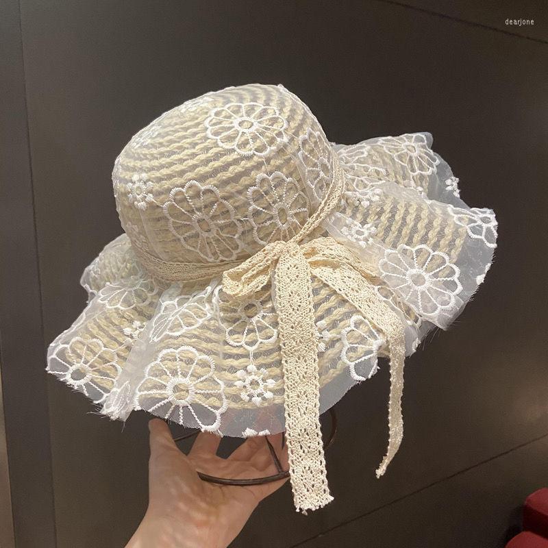 Hats Cap For Girls Spring And Summer Female Baby Fisherman Hat Lace Straw Go Out Children's Sun Shade, White
Hats Cap For Girls Spring And Summer Female Baby Fisherman Hat Lace Straw Go Out Children's Sun Shade, White