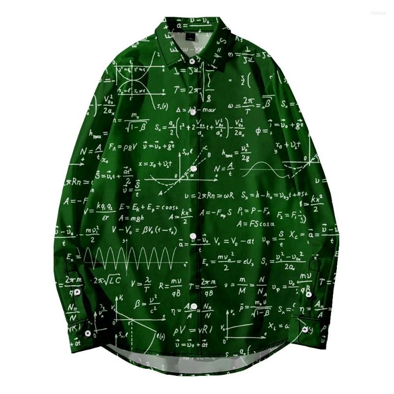Men's Casual Shirts 2022 Fashion Long Sleeve Shirt 3D Slim Fit Men's Social Mathematical Formula Pattern Formal Large, Beige
Men's Casual Shirts 2022 Fashion Long Sleeve Shirt 3D Slim Fit Men's Social Mathematical Formula Pattern Formal Large, Beige