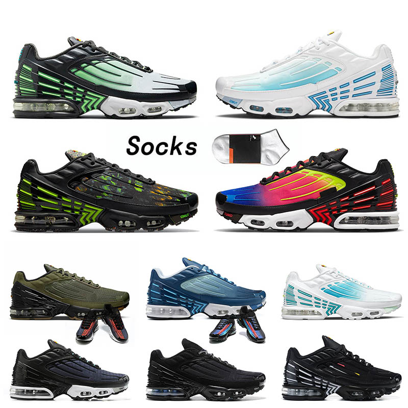 With Socks Tn Plus 3 Running Shoes Tuned III Obsidian Hyper Blue Leather Triple Black Offs White Neon Rainbow Crater Og Airmaxs Sneakers Womens Mens Trainers Size 36-46, B47 rainbow 36-45
With Socks Tn Plus 3 Running Shoes Tuned III Obsidian Hyper Blue Leather Triple Black Offs White Neon Rainbow Crater Og Airmaxs Sneakers Womens Mens Trainers Size 36-46, B47 rainbow 36-45