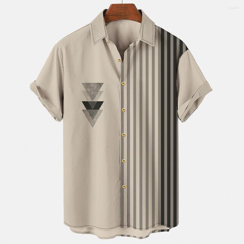 Men's Casual Shirts Mens Geometric Hawaiian Style Shirt V Collar One Button Summer Strip Fashion Explosive Light Breathable Fast Drying, Zm-4712
Men's Casual Shirts Mens Geometric Hawaiian Style Shirt V Collar One Button Summer Strip Fashion Explosive Light Breathable Fast Drying, Zm-4712