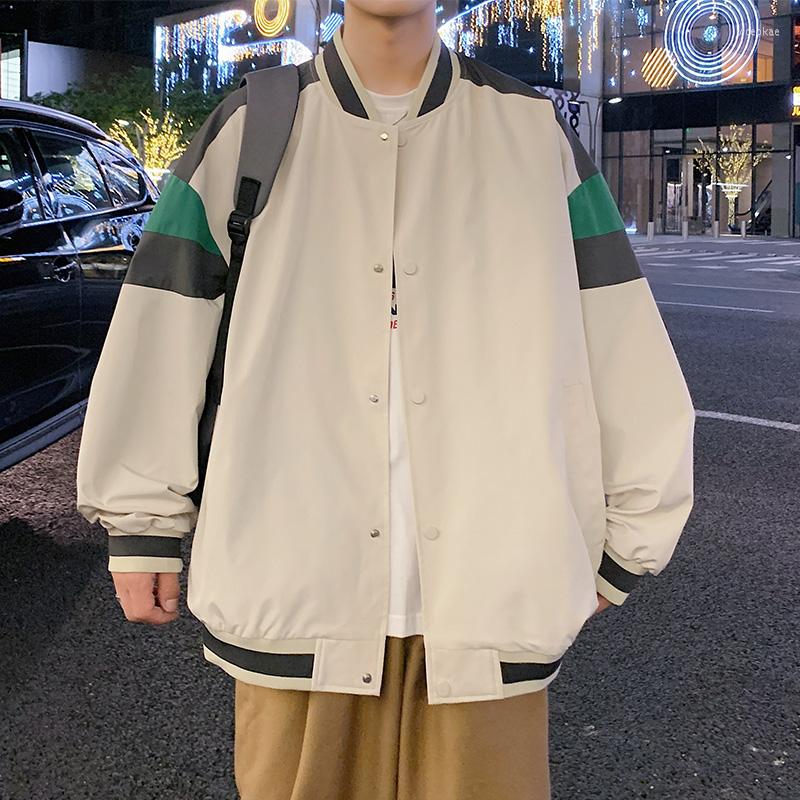 Men's Jackets Autumn Mens Varsity White 2022 Women Oversized Outwear Contrast Color Jacket Man Casual Zipper Winbreaker Coat, Grey 8301
Men's Jackets Autumn Mens Varsity White 2022 Women Oversized Outwear Contrast Color Jacket Man Casual Zipper Winbreaker Coat, Grey 8301
