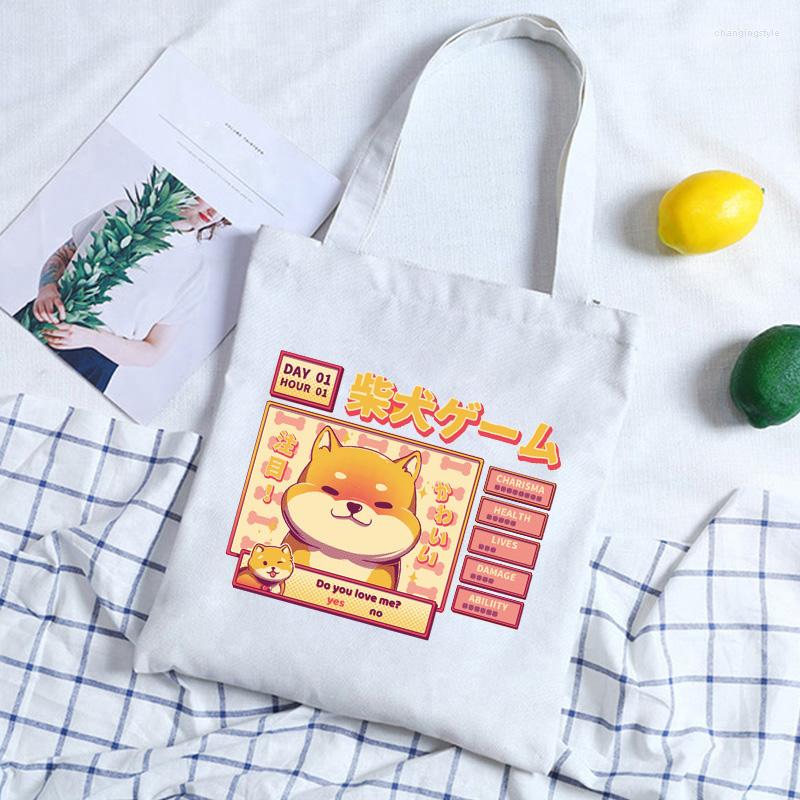Shopping Bags Kawaii Cute Shiba Inu Doge Print Shoulder Women Bag Aesthetic Harajuku Canvas Totes Casual Handbag For Woman, 2644
Shopping Bags Kawaii Cute Shiba Inu Doge Print Shoulder Women Bag Aesthetic Harajuku Canvas Totes Casual Handbag For Woman, 2644