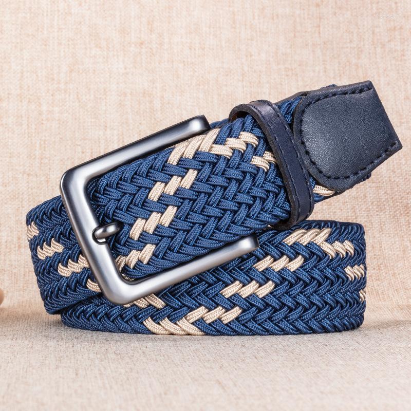 Belts Ladies High Quality Fashion Knitted Pin Buckle Belt Men's Business Casual Golf Breathable Canvas Woven Luxury Elastic, Black
Belts Ladies High Quality Fashion Knitted Pin Buckle Belt Men's Business Casual Golf Breathable Canvas Woven Luxury Elastic, Black