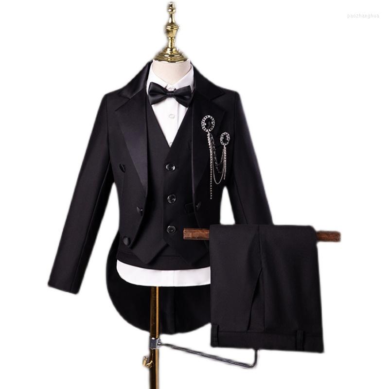Clothing Sets Children Stage Violin Formal Suit Kids School Graduation Party Ceremony Costume Flower Boys Black Piano Performance Tuxedo, One shirt
Clothing Sets Children Stage Violin Formal Suit Kids School Graduation Party Ceremony Costume Flower Boys Black Piano Performance Tuxedo, One shirt