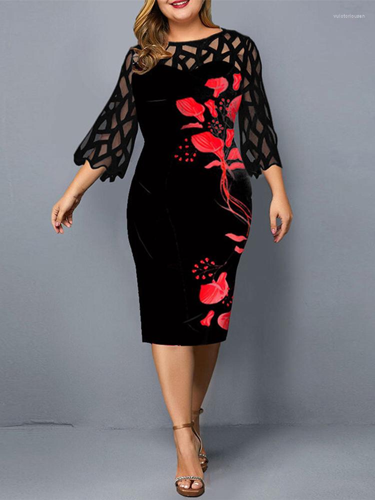 Plus Size Dresses 5xl Cocktail Evening Party Dress Women Long Sleeve Lace Hollow Out Elegant Lady Mesh Round Neck Outfits Vestidos, Photo color
Plus Size Dresses 5xl Cocktail Evening Party Dress Women Long Sleeve Lace Hollow Out Elegant Lady Mesh Round Neck Outfits Vestidos, Photo color