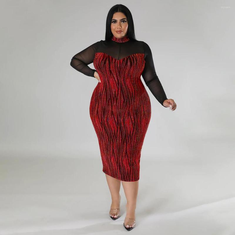 Plus Size Dresses Patchwork Bodycon Long Dress For Women Christmas Evening Party Sleeve Sheer Mesh Splicing Female Vestidos, Blue
Plus Size Dresses Patchwork Bodycon Long Dress For Women Christmas Evening Party Sleeve Sheer Mesh Splicing Female Vestidos, Blue