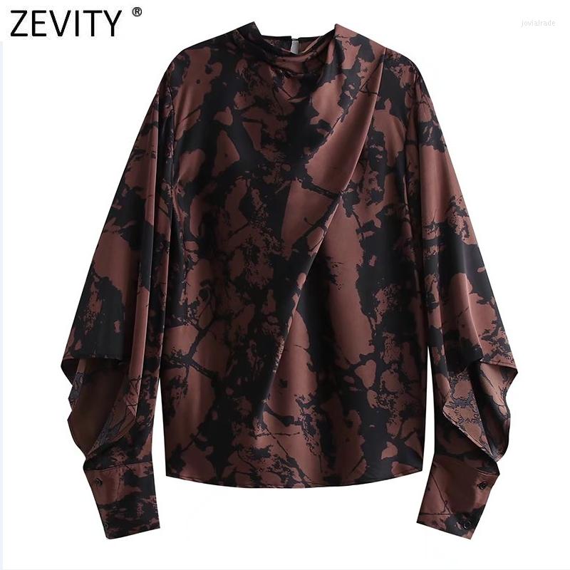 Women's Blouses Zevity 2022 Women Vintage Ink Painting Print Soft Satin Chiffon Shirt Ladies Back Bow Tied Blouse Chic Roupas Blusas Tops, As pic ls9923xqw
Women's Blouses Zevity 2022 Women Vintage Ink Painting Print Soft Satin Chiffon Shirt Ladies Back Bow Tied Blouse Chic Roupas Blusas Tops, As pic ls9923xqw