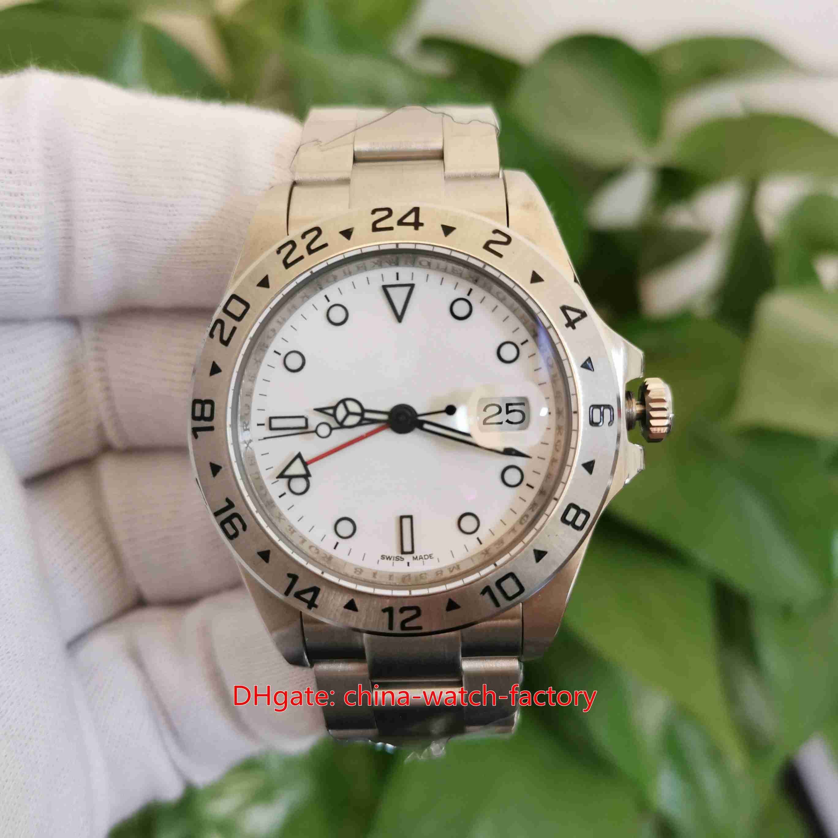 2 Color Mens Watch BP Maker V2 Vintage 40mm Explorer 16570 Stainless Steel Sapphire LumiNova Asia 2813 Movement Mechanical Automatic Watches Men's Wristwatches, Travel bag
2 Color Mens Watch BP Maker V2 Vintage 40mm Explorer 16570 Stainless Steel Sapphire LumiNova Asia 2813 Movement Mechanical Automatic Watches Men's Wristwatches, Travel bag