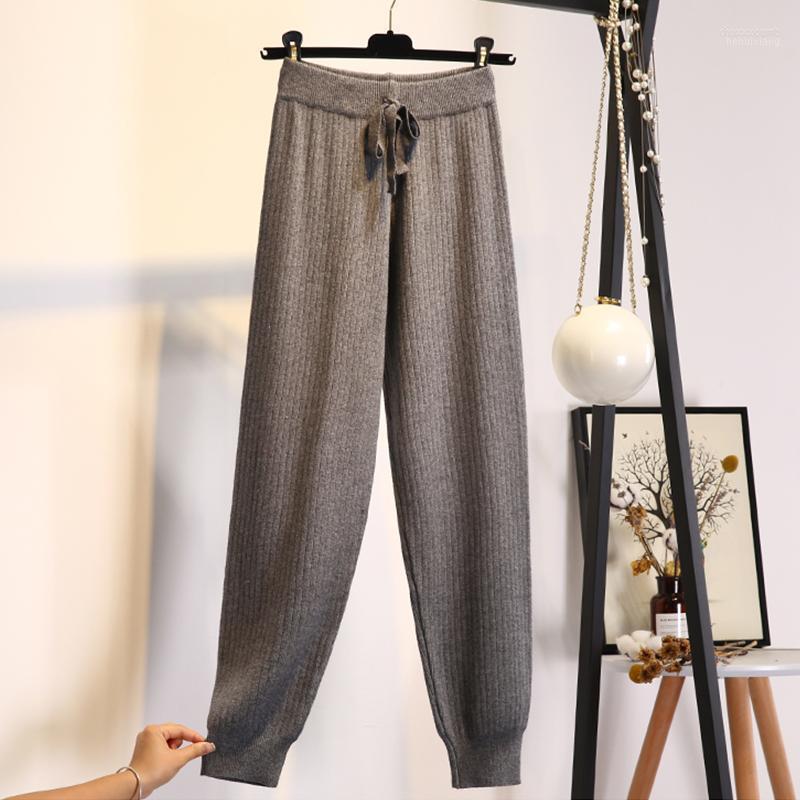 Women's Pants Women's & Capris 2022 Autumn Winter Loose Knitted Women Harem High Waist Solid Color Drawstring Nine Yy105, Photo color
Women's Pants Women's & Capris 2022 Autumn Winter Loose Knitted Women Harem High Waist Solid Color Drawstring Nine Yy105, Photo color