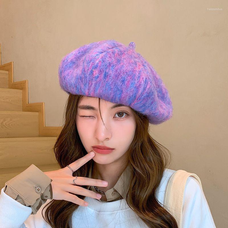 Berets Korean Version Fashion Gradient Wool Blend Beret Hat Women's Autumn And Winter Retro Painter Pumpkin Cap Warm Hats, White
Berets Korean Version Fashion Gradient Wool Blend Beret Hat Women's Autumn And Winter Retro Painter Pumpkin Cap Warm Hats, White
