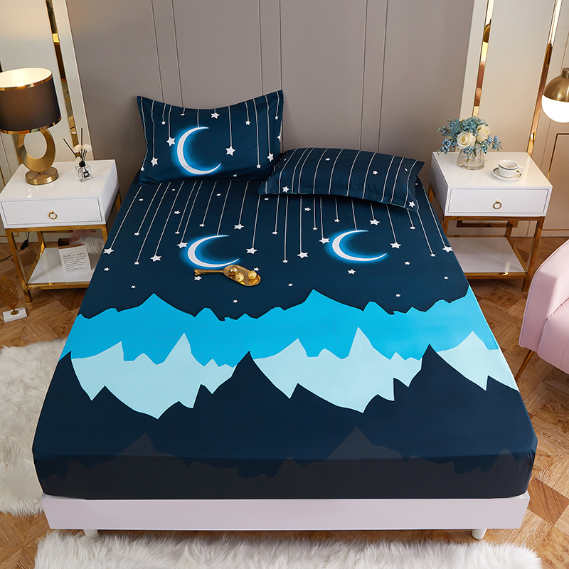 Bedding sets on Product 1pc 100%Polyester Printed Fitted Sheet Mattress Cover Four Corners With Elastic Band Bed Sheetno pillowcases 221110, Wanan
Bedding sets on Product 1pc 100%Polyester Printed Fitted Sheet Mattress Cover Four Corners With Elastic Band Bed Sheetno pillowcases 221110, Wanan