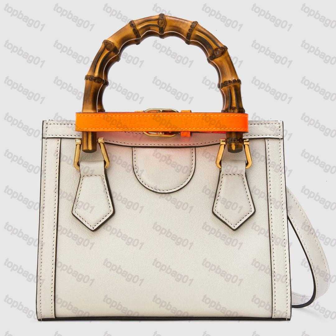 designer bag leather Luxury bags handbag quality tote Shoulder Bag Diana Bamboo womens Purse classic shopping for women