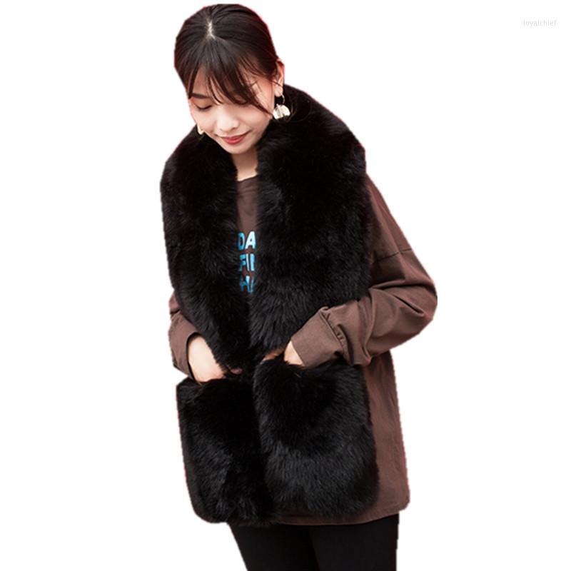 Scarves Winter Women 2 Pockets Design Scarf High Quality Faux Fur Super Large Luxury Fluffy Shawls Hand Warmer Collar In 1
Scarves Winter Women 2 Pockets Design Scarf High Quality Faux Fur Super Large Luxury Fluffy Shawls Hand Warmer Collar In 1