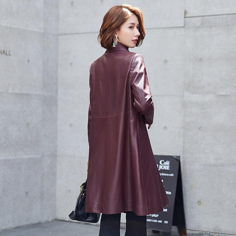 Women's Leather Sheepskin Genuine Spring Autumn Real Jacket Long Coat Women Clothes 2022 Chaqueta Mujer 2972 YY292, Black
Women's Leather Sheepskin Genuine Spring Autumn Real Jacket Long Coat Women Clothes 2022 Chaqueta Mujer 2972 YY292, Black