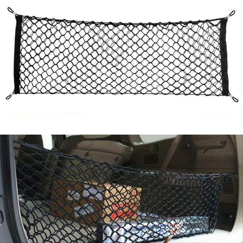 Car Organizer Trunk Rear Storage Cargo Luggage Nylon Elastic Net Holder Mesh With Plastic Hooks Pocket For Van Pickup SUV MPV
Car Organizer Trunk Rear Storage Cargo Luggage Nylon Elastic Net Holder Mesh With Plastic Hooks Pocket For Van Pickup SUV MPV