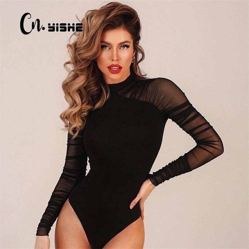 Womens Jumpsuits Rompers CNYISHE Sexy Mesh Sheer Midnight Bodysuit Women Patchwork Tight Female Overalls Baddie Clothes 221113, Black
Womens Jumpsuits Rompers CNYISHE Sexy Mesh Sheer Midnight Bodysuit Women Patchwork Tight Female Overalls Baddie Clothes 221113, Black
