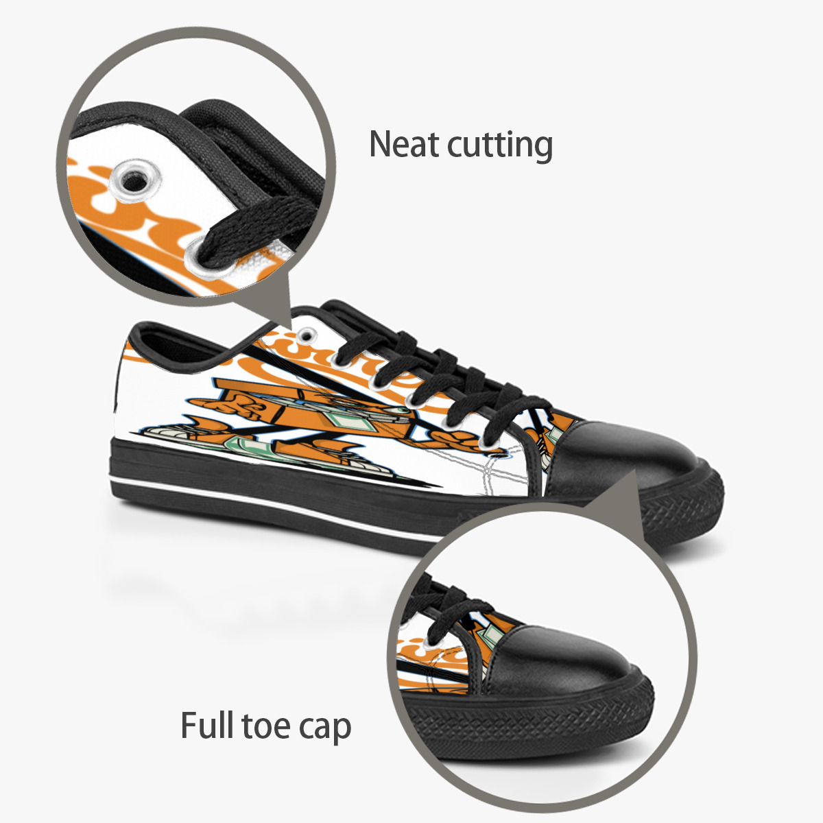 Custom shoes Classic Canvas Low cut Skateboard casual triple black Accept customization UV printing low mens womens sports sneakers Breathable color 48, Notice
Custom shoes Classic Canvas Low cut Skateboard casual triple black Accept customization UV printing low mens womens sports sneakers Breathable color 48, Notice