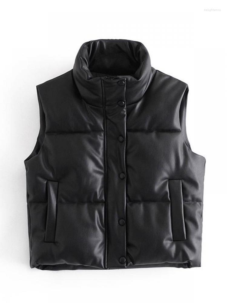 Women's Vests Black Pu Leather Vest Woman Sleeveless Jacket Coat Autumn Winter Outwear Women Cotton Waistcoat Lady Street Top, Beige
Women's Vests Black Pu Leather Vest Woman Sleeveless Jacket Coat Autumn Winter Outwear Women Cotton Waistcoat Lady Street Top, Beige
