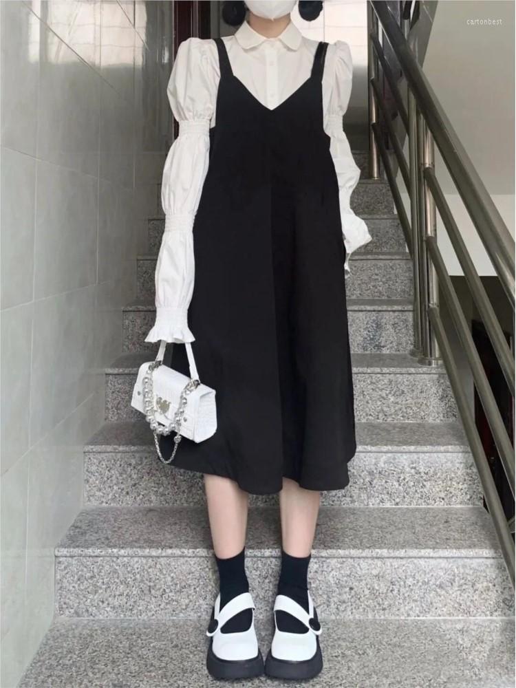 Work Dresses HStar Ladies Dress Suits 2022 Spring Two Piece Set Women Long Sleeve White Shirt Spaghetti Strap 2 Outfits, Only blouse
Work Dresses HStar Ladies Dress Suits 2022 Spring Two Piece Set Women Long Sleeve White Shirt Spaghetti Strap 2 Outfits, Only blouse