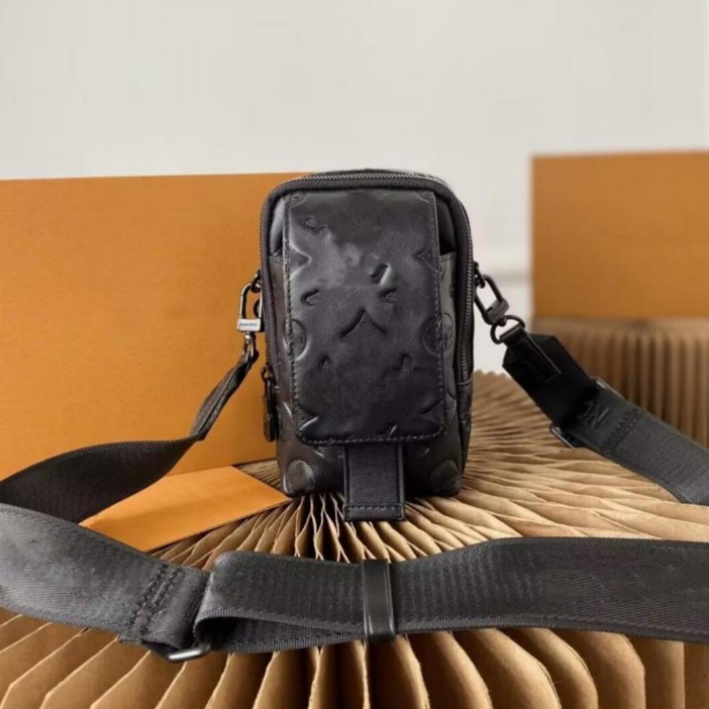 Men Mobile Phone Bag Original Single Shoulder Crossbody Bags Embossed Cowhide Fabric Mini Zipper Purse, #2 20*18 cm
Men Mobile Phone Bag Original Single Shoulder Crossbody Bags Embossed Cowhide Fabric Mini Zipper Purse, #2 20*18 cm